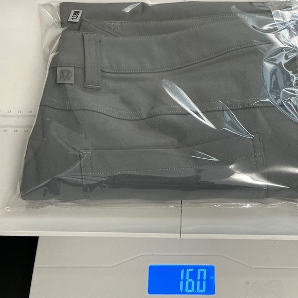 Lululemon ABC Classic-Fit 5 Pocket Pant Warpstreme Stretch Gray W36 - Picture 14 of 14